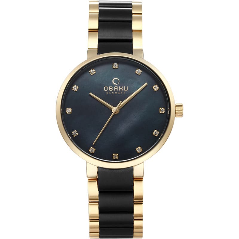 OBAKU GLAD - BLACKGOLD V189LXGBSB - Kamal Watch Company