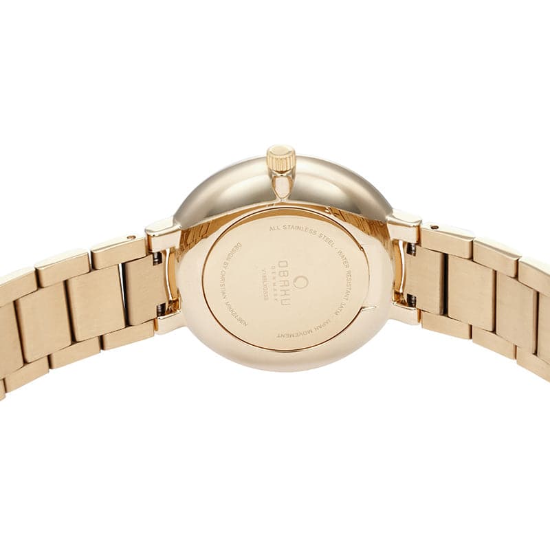 OBAKU GLAD - BLACKGOLD V189LXGBSB - Kamal Watch Company