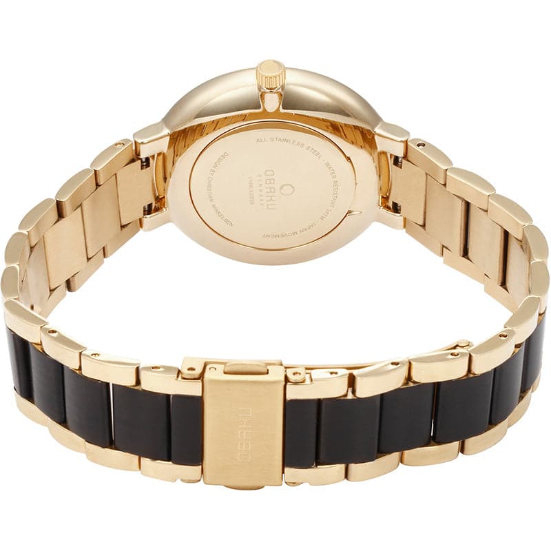 OBAKU GLAD - BLACKGOLD V189LXGBSB - Kamal Watch Company