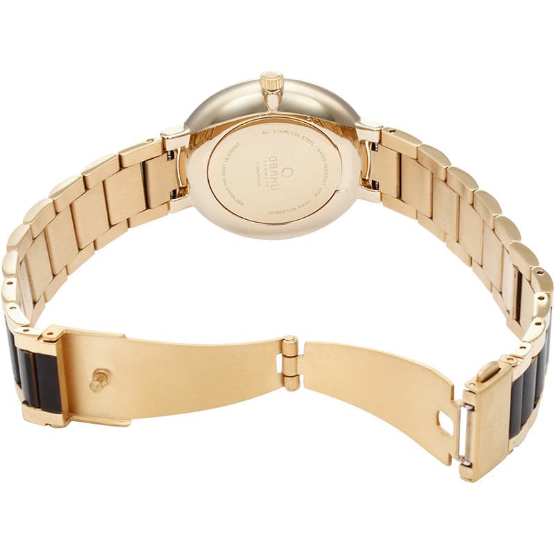 OBAKU GLAD - BLACKGOLD V189LXGBSB - Kamal Watch Company