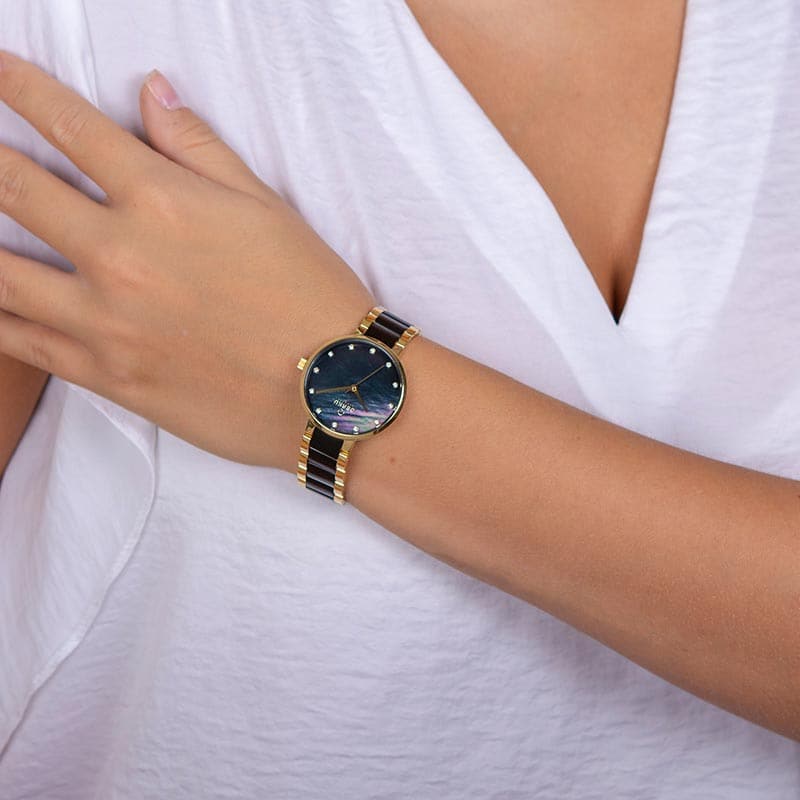 OBAKU GLAD - BLACKGOLD V189LXGBSB - Kamal Watch Company