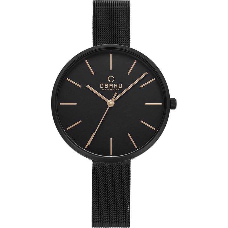OBAKU MYNTE - CHARCOAL V211LXBBMB - Kamal Watch Company
