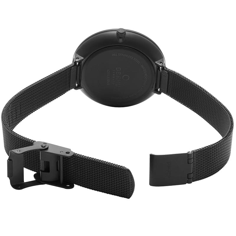 OBAKU MYNTE - CHARCOAL V211LXBBMB - Kamal Watch Company