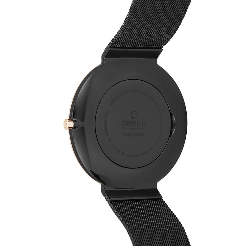 OBAKU PAPIR LILLE - NIGHT V230LXMBMB - Kamal Watch Company