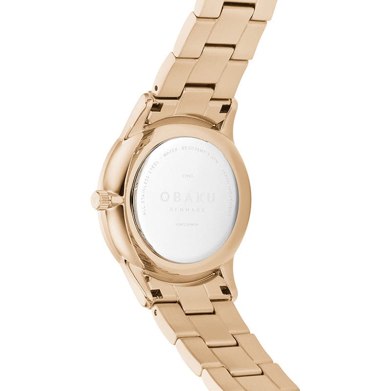 OBAKU LYNG LILLE - ROSE V247LXVWSV - Kamal Watch Company