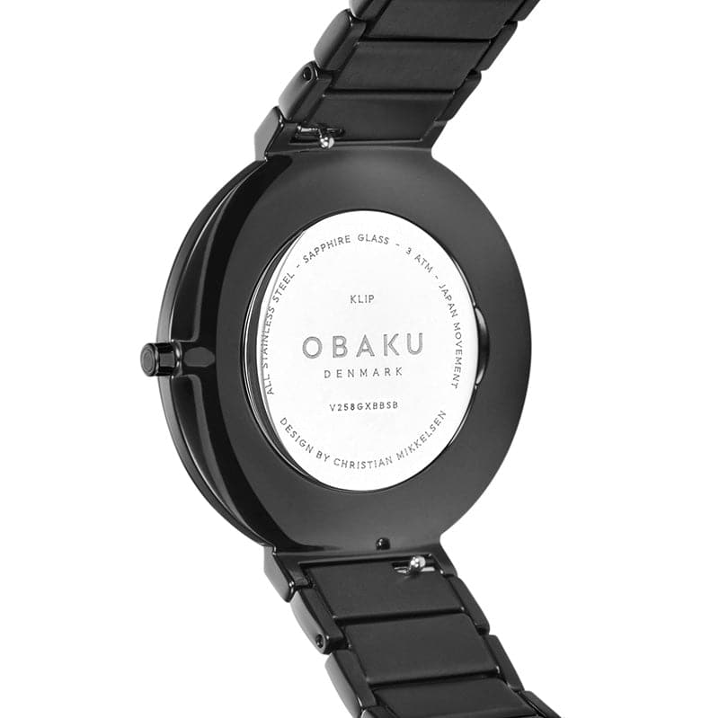 OBAKU KLIP - DARK V258GXBBSB - Kamal Watch Company