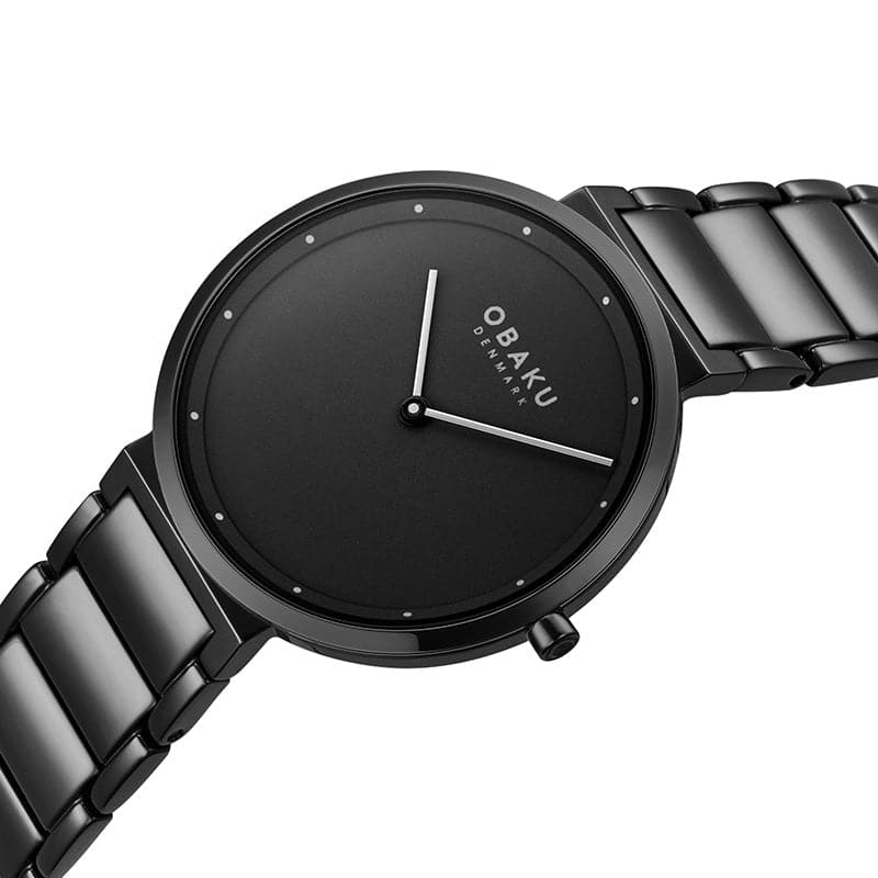 OBAKU KLIP LILLE - DARK V258LXBBSB - Kamal Watch Company
