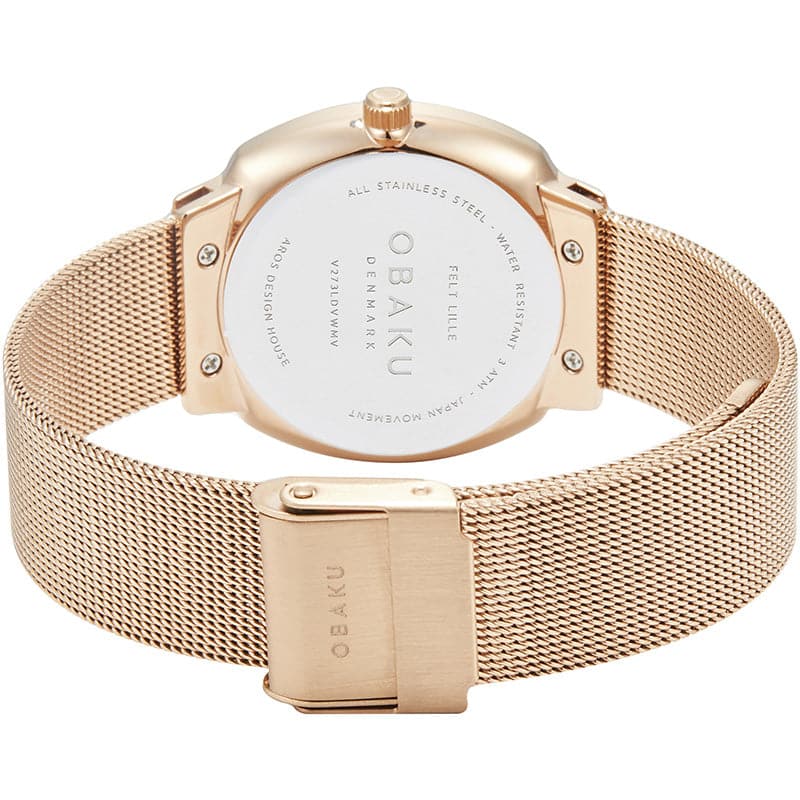 OBAKU FELT LILLE - ROSEO V273LDVWMV - Kamal Watch Company