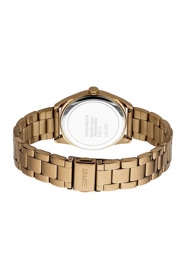 Esprit Womens 30 mm Silver Dial Stainless Steel Analog Watch ES1L383M0075 - Kamal Watch Company