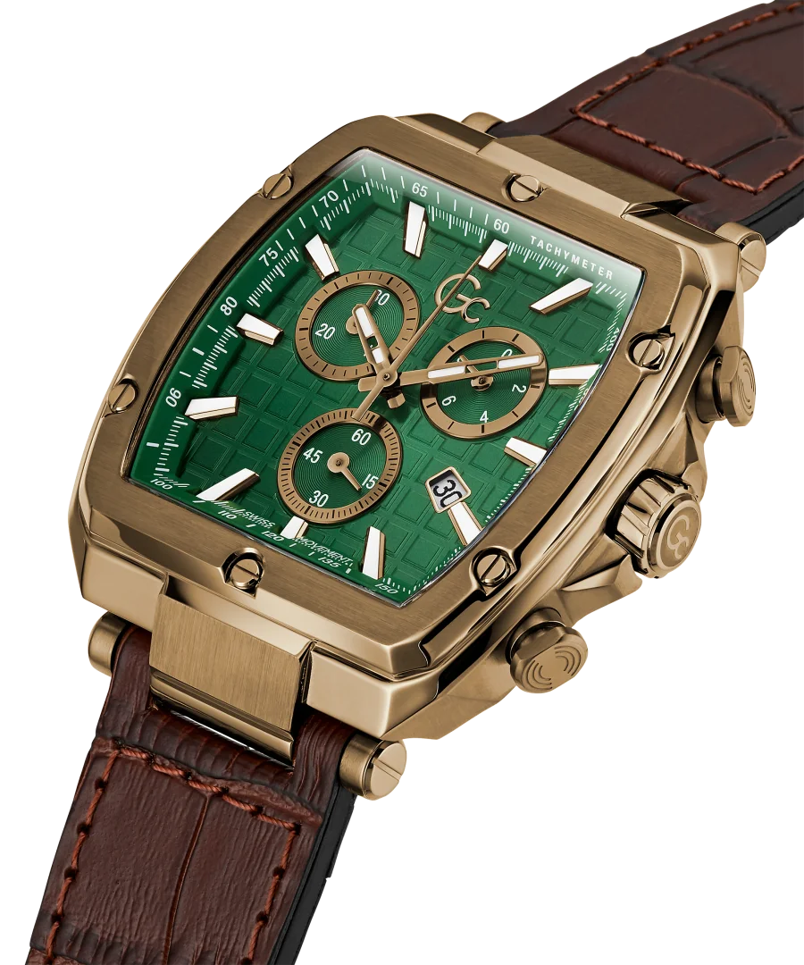 GC SPIRIT TONNEAU CHRONO FLEXSTRAP Y83002G5MF - Kamal Watch Company