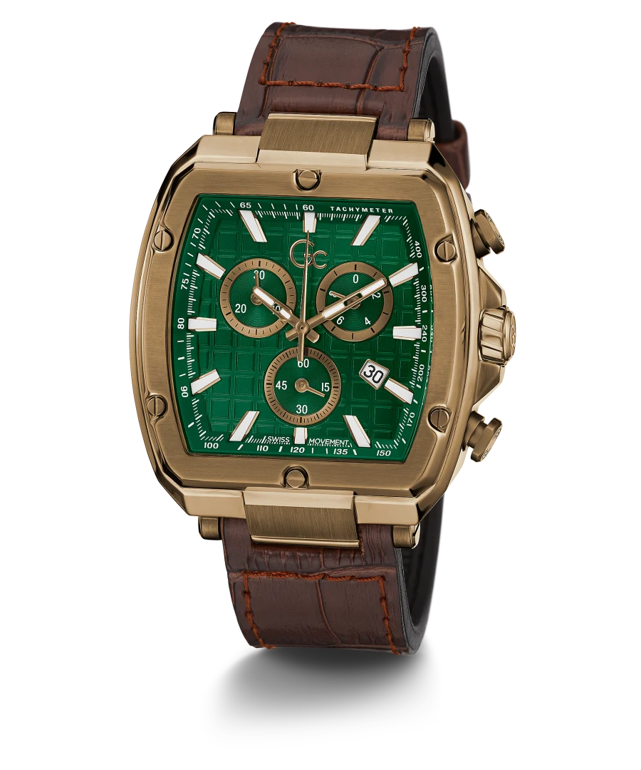 GC SPIRIT TONNEAU CHRONO FLEXSTRAP Y83002G5MF - Kamal Watch Company