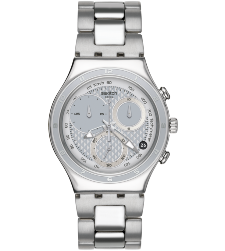 Swatch 2025 silver watch
