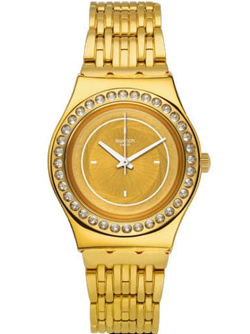 SWATCH IRONY GLASS OF BUBBLES YLG136G - Kamal Watch Company