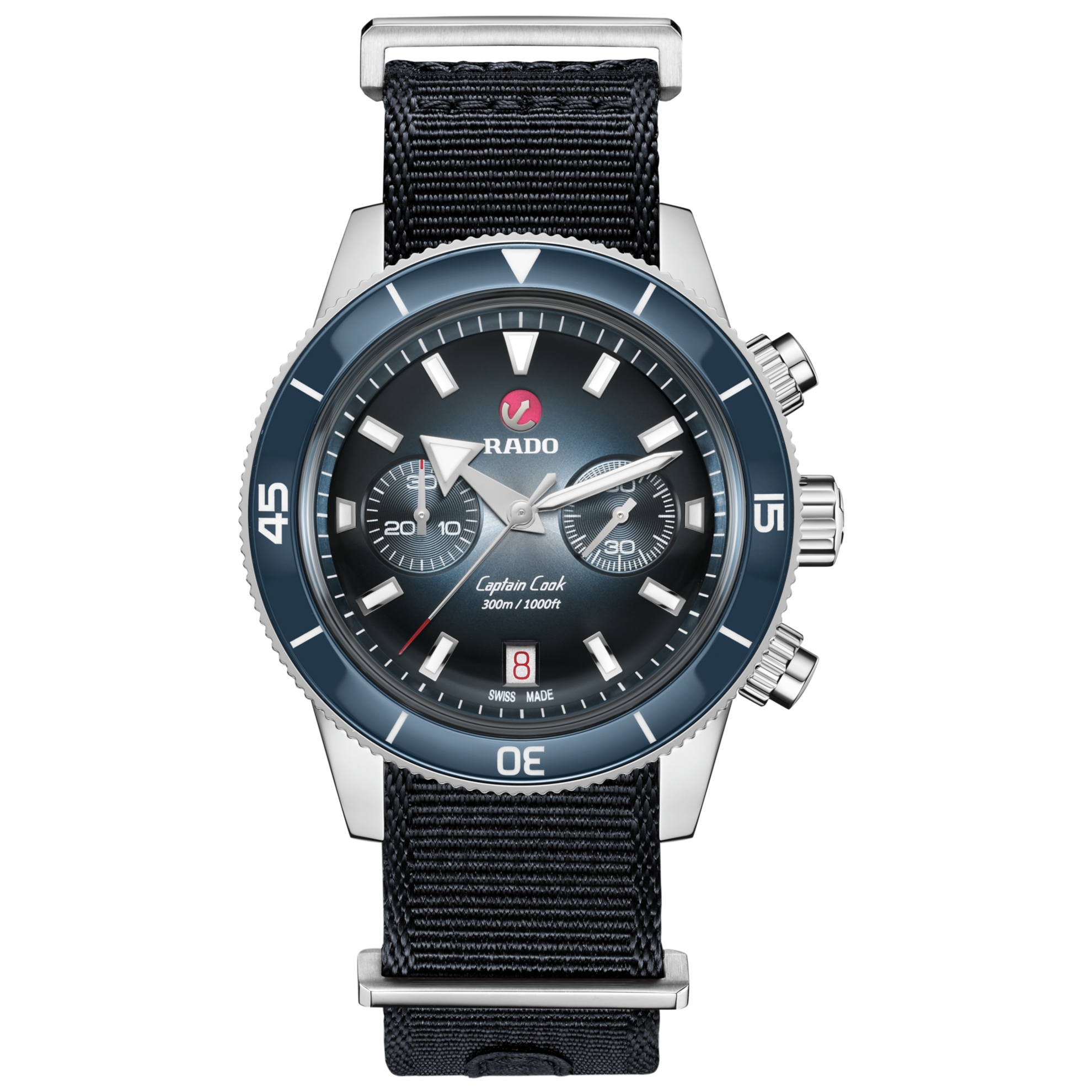 RADO Captain Cook Automatic Chronograph R32145208 - Kamal Watch Company