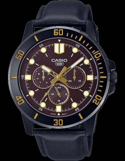 CASIO Black Analog - Men's Watch Black Analog - Men's Watch A1988 - Kamal Watch Company