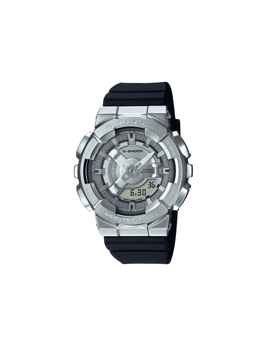 G-SHOCK GM-S110-1ADR - G1314 Silver Combination Women's Watch
