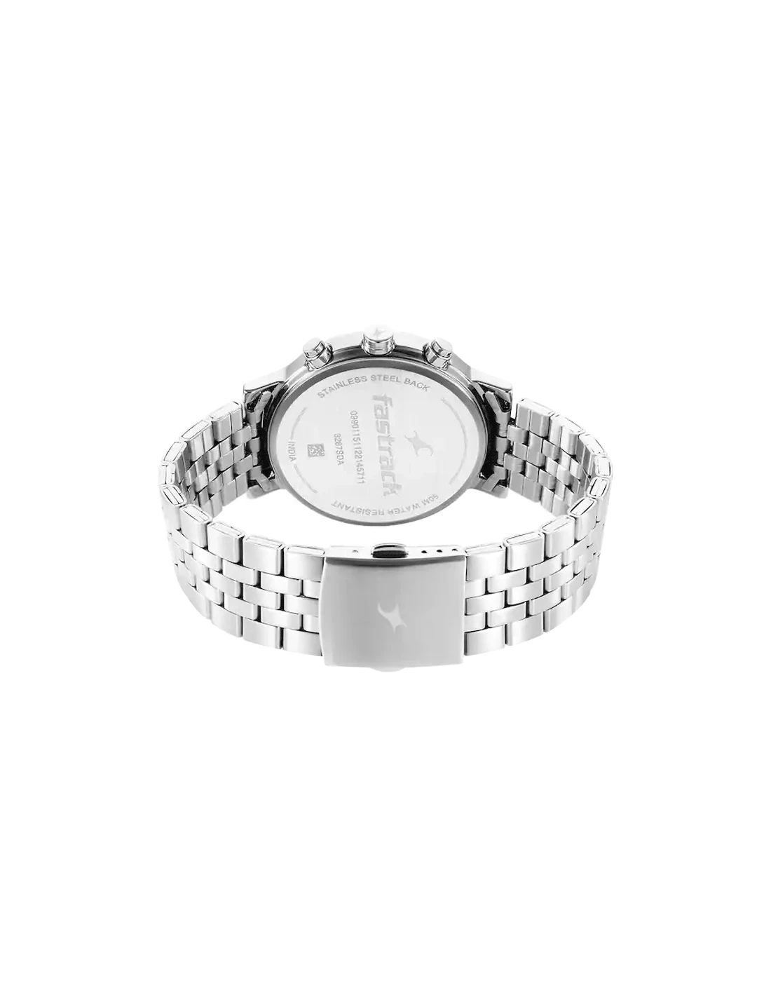 3287SM01 FASTRACK TICK TOCK WHITE DIAL WATCH FOR GUYS - Kamal Watch Company