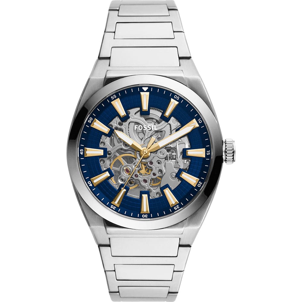 FOSSIL Everett Automatic Stainless Steel Watch ME3220 - Kamal Watch Company