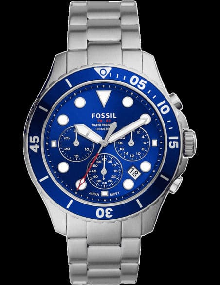 Fossil Fb-03 Chronograph Stainless Steel Watch Fs5724