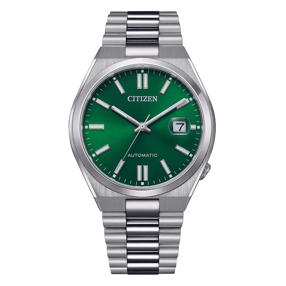 CITIZEN AUTOMATIC GENTS WATCH GREEN DIAL - NJ0150-81X - Kamal Watch Company