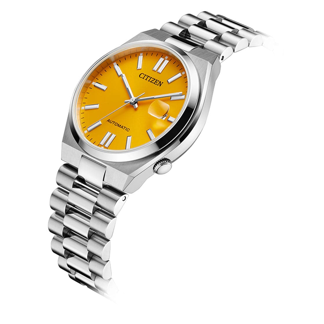 CITIZEN AUTOMATIC GENTS WATCH YELLOW DIAL - NJ0150-81Z - Kamal Watch Company