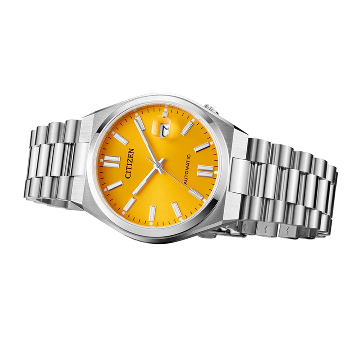 CITIZEN AUTOMATIC GENTS WATCH YELLOW DIAL - NJ0150-81Z - Kamal Watch Company