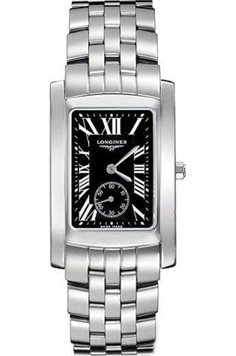 LONGINES DolceVita Black Dial Stainless Steel Bracele Men's Watch L5.655.4.79.6 - Kamal Watch Company