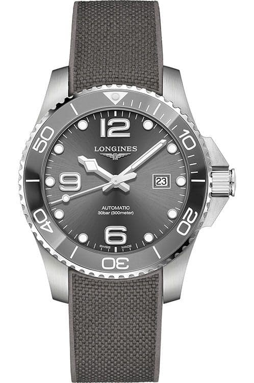 Longines Hydro Conquest Automatic 43 mm Grey Dial Men's Watch - Kamal Watch Company