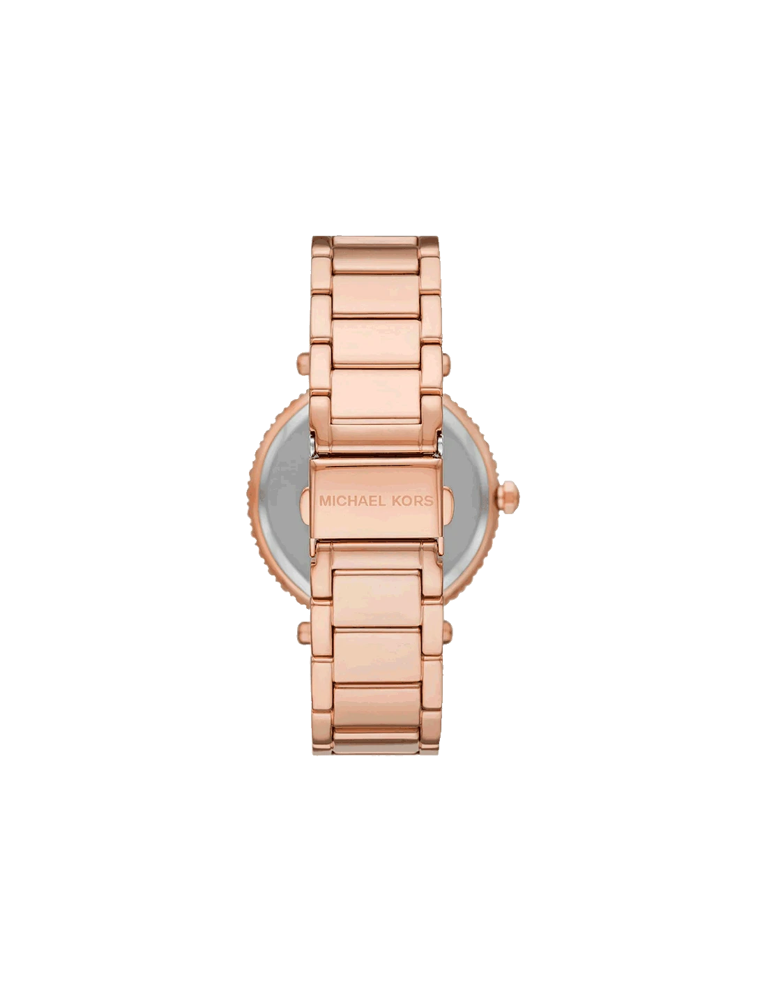 Michael Kors Parker Three-Hand Rose Gold-Tone Stainless Steel Watch - Kamal Watch Company