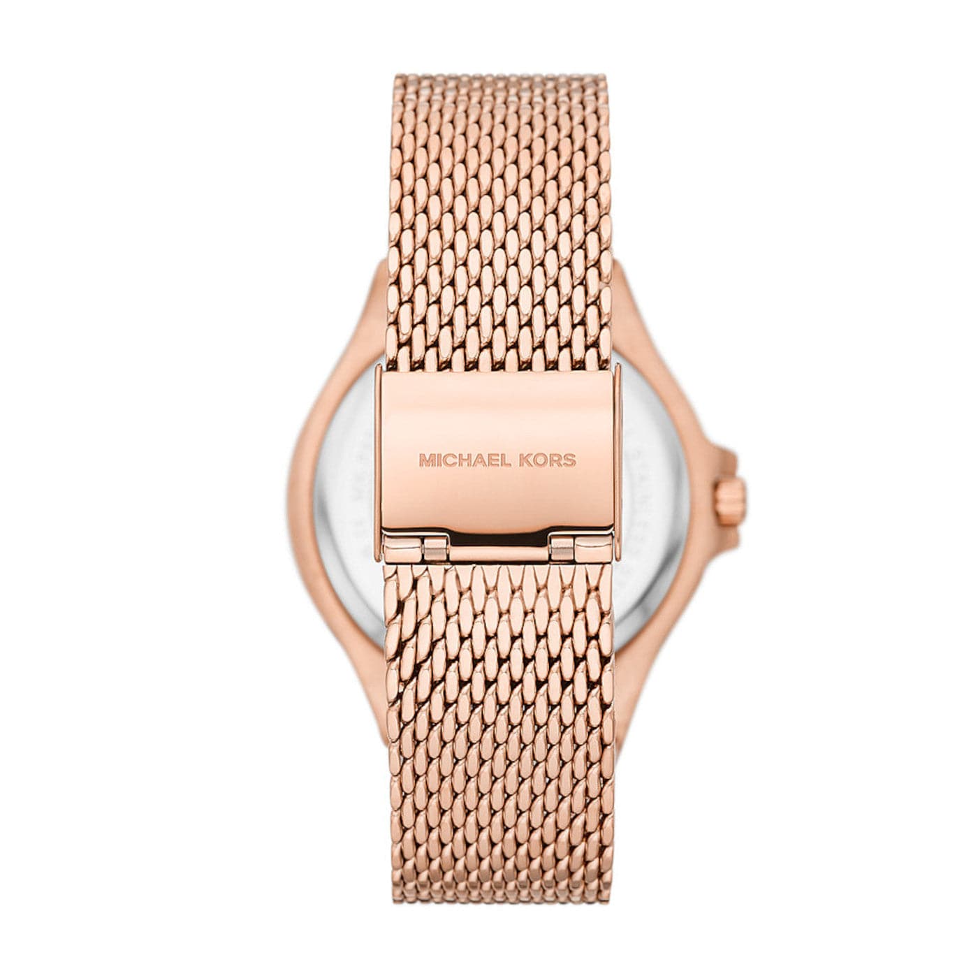 Michael Kors Lennox 37 mm Rose Gold Dial Stainless Steel Analog Watch for Women - MK7336I - Kamal Watch Company