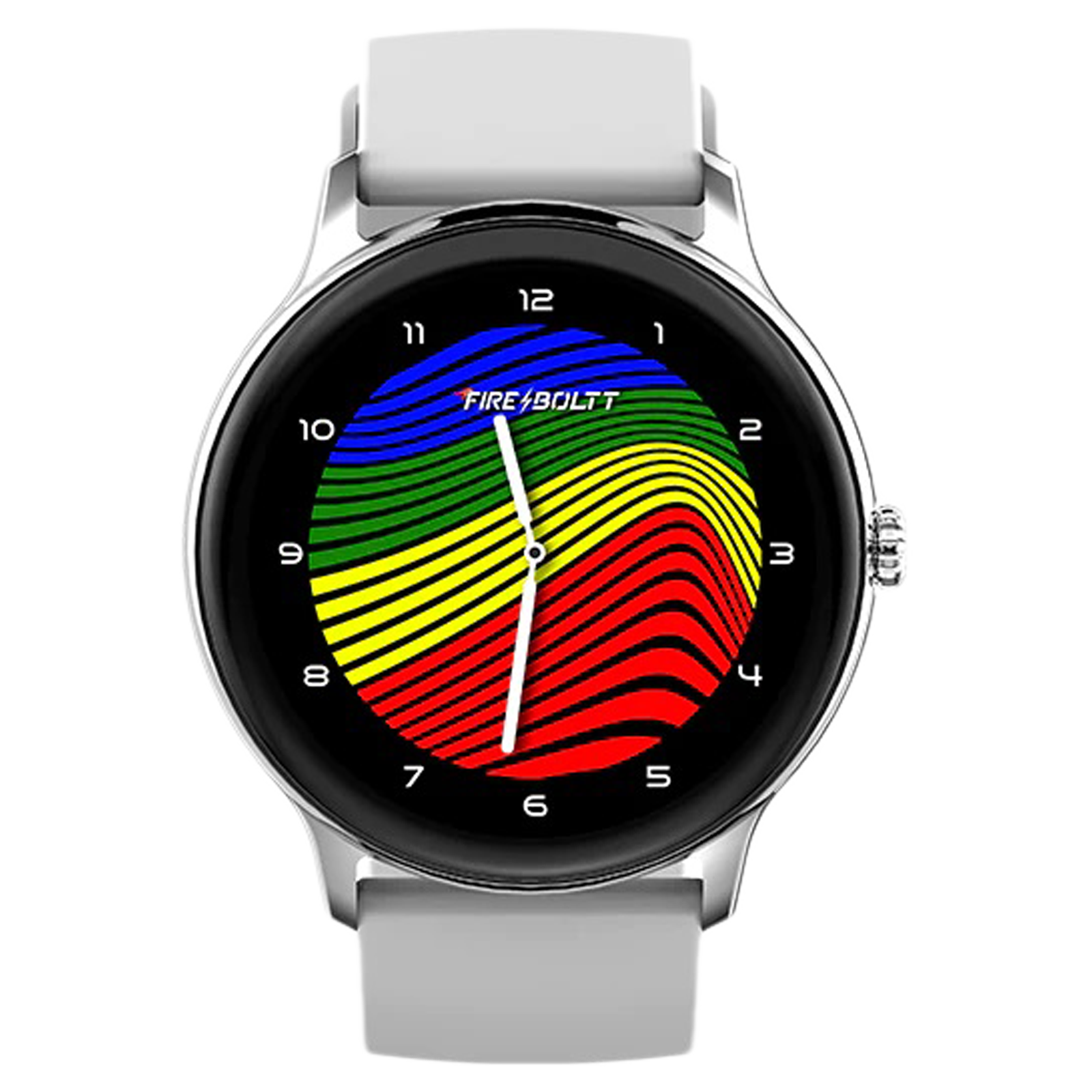 Fire-Boltt Hurricane Smartwatch BSW034 SILVER GREY - Kamal Watch Company