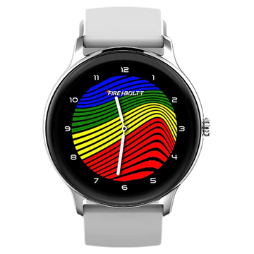 Fire-Boltt Hurricane Smartwatch BSW034 SILVER GREY - Kamal Watch Company