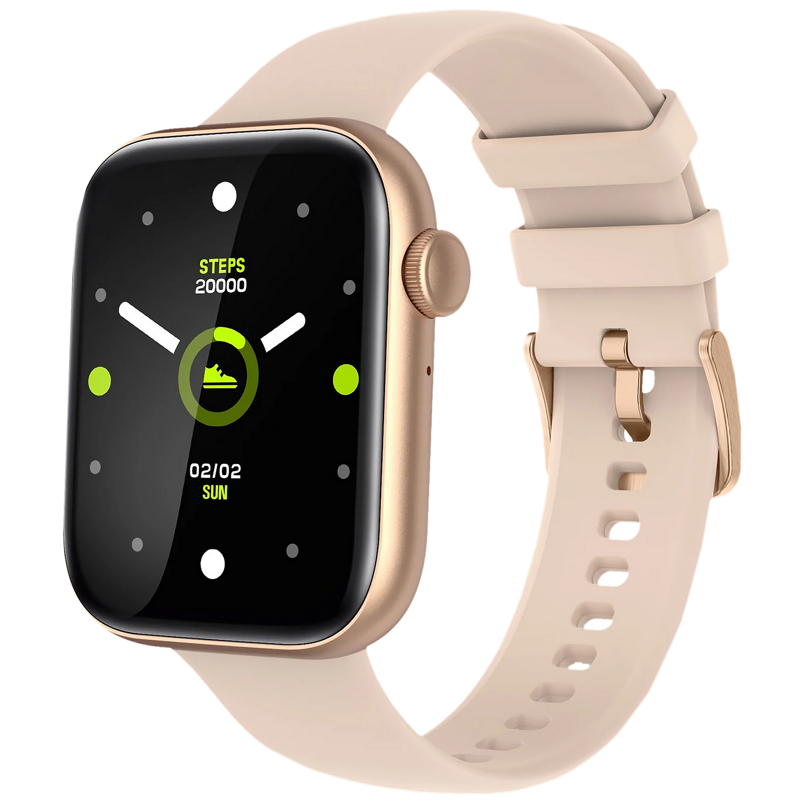 Fire-Boltt Ring 3 Smartwatch with Bluetooth Calling BSW043 GOLD - Kamal Watch Company