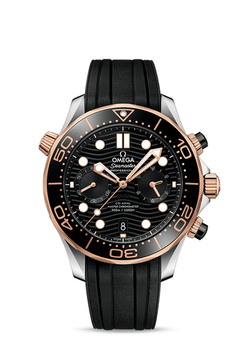 OMEGA Seamaster DIVER 300M CO‑AXIAL MASTER CHRONOMETER CHRONOGRAPH 44 MM 210.22.44.51.01.001 - Kamal Watch Company