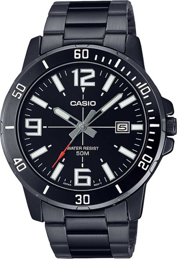 Casio Enticer Men Black Analog Men'S Watch A1979