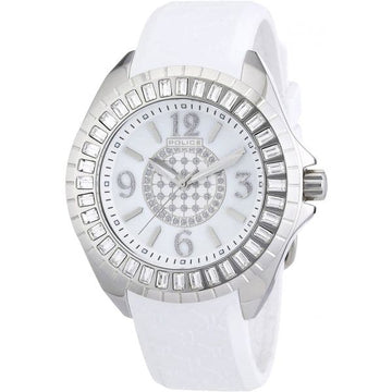 Police Analog White Dial Women's Watch PL13090JS/28F - Kamal Watch Company