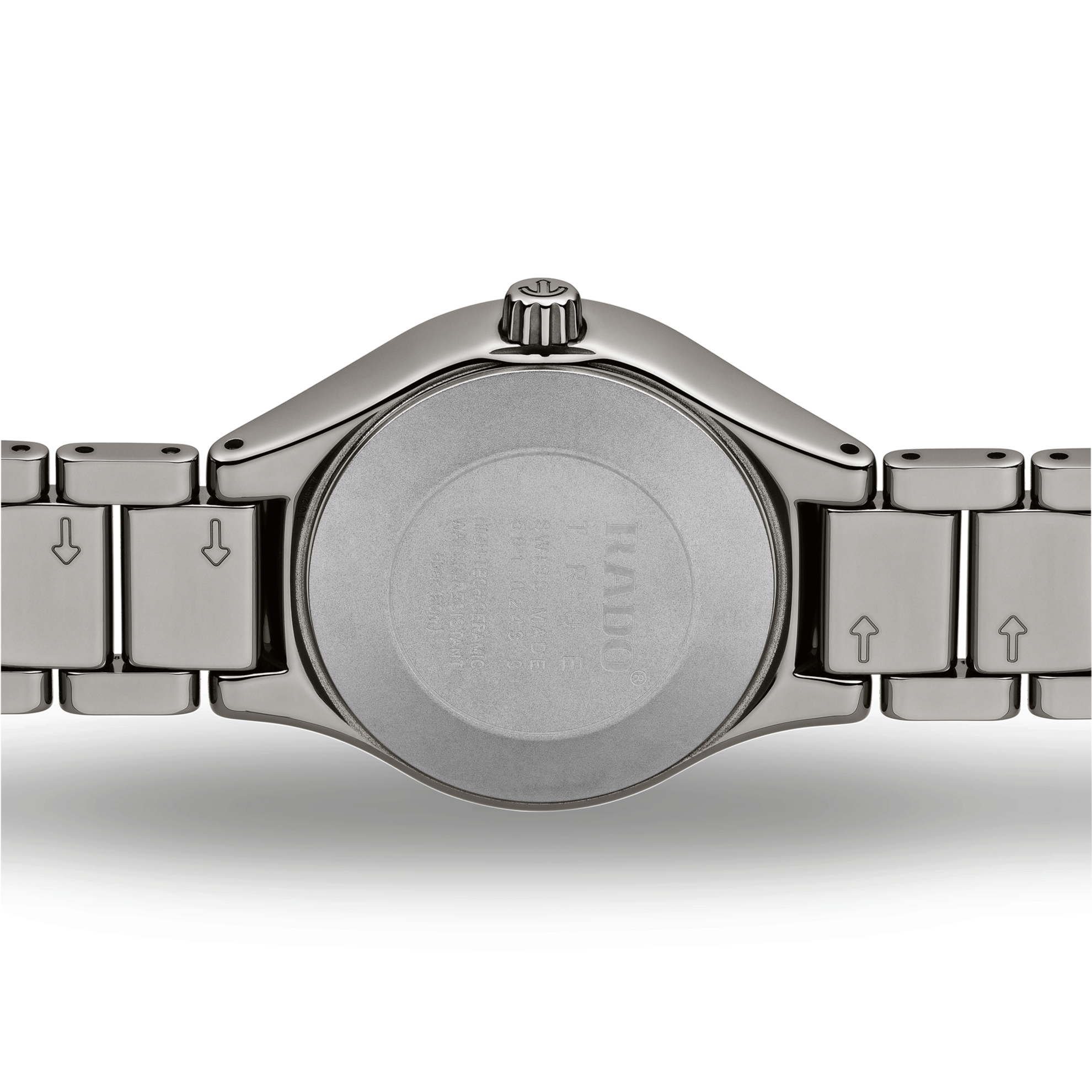 Rado True Automatic Diamonds Grey Dial Women's Watch - Kamal Watch Company