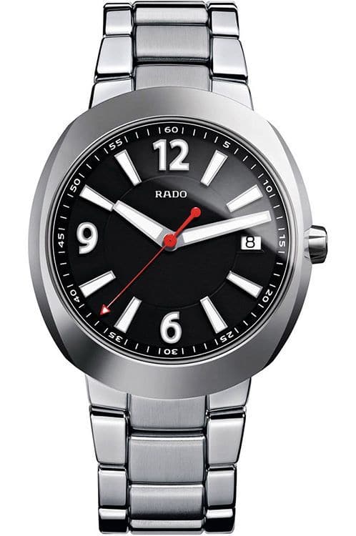 Rado D-Star Round Black Dial Men's Watch - Kamal Watch Company
