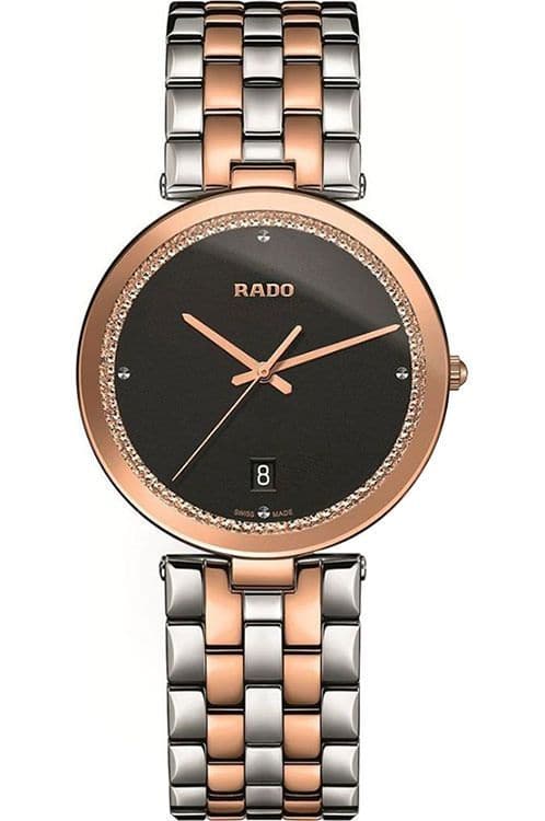 Rado Florence Men Date Black Dial Quartz Watch - Kamal Watch Company