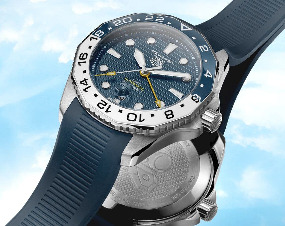 TAG HEUER AQUARACER PROFESSIONAL 300 GMT WBP2010.FT6198 - Kamal Watch Company