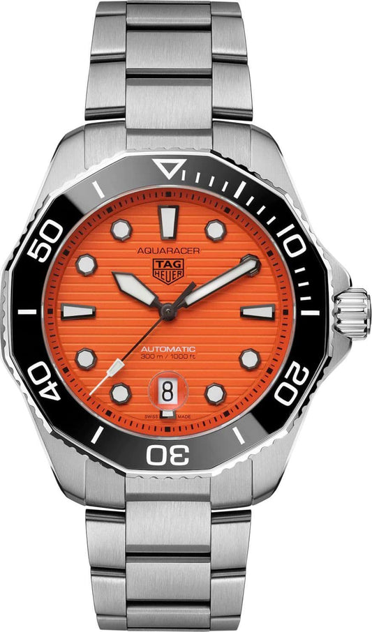 TAG HEUER AQUARACER PROFESSIONAL 300 ORANGE DIVER WBP201F.BA0632 - Kamal Watch Company
