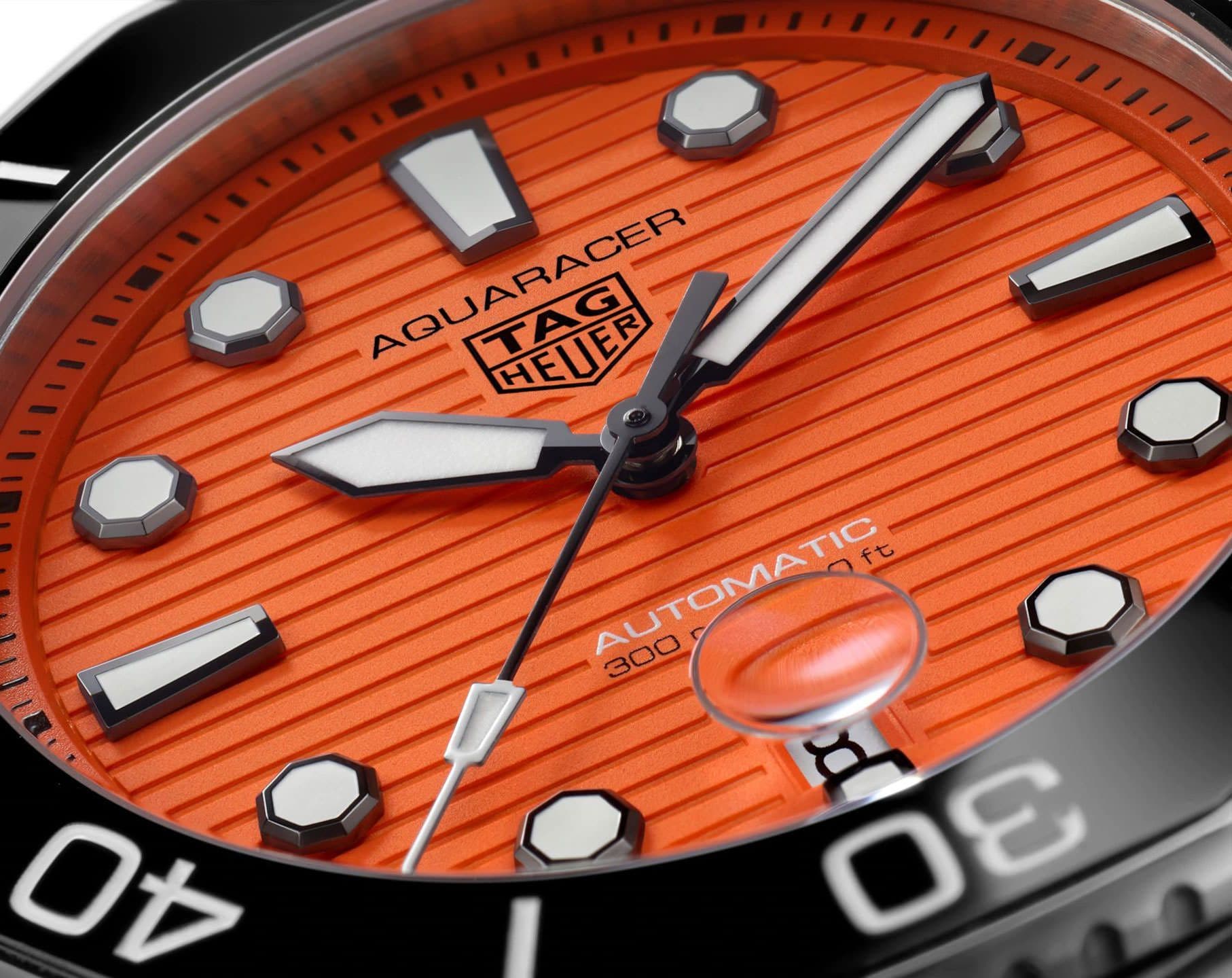 TAG HEUER AQUARACER PROFESSIONAL 300 ORANGE DIVER WBP201F.BA0632 - Kamal Watch Company