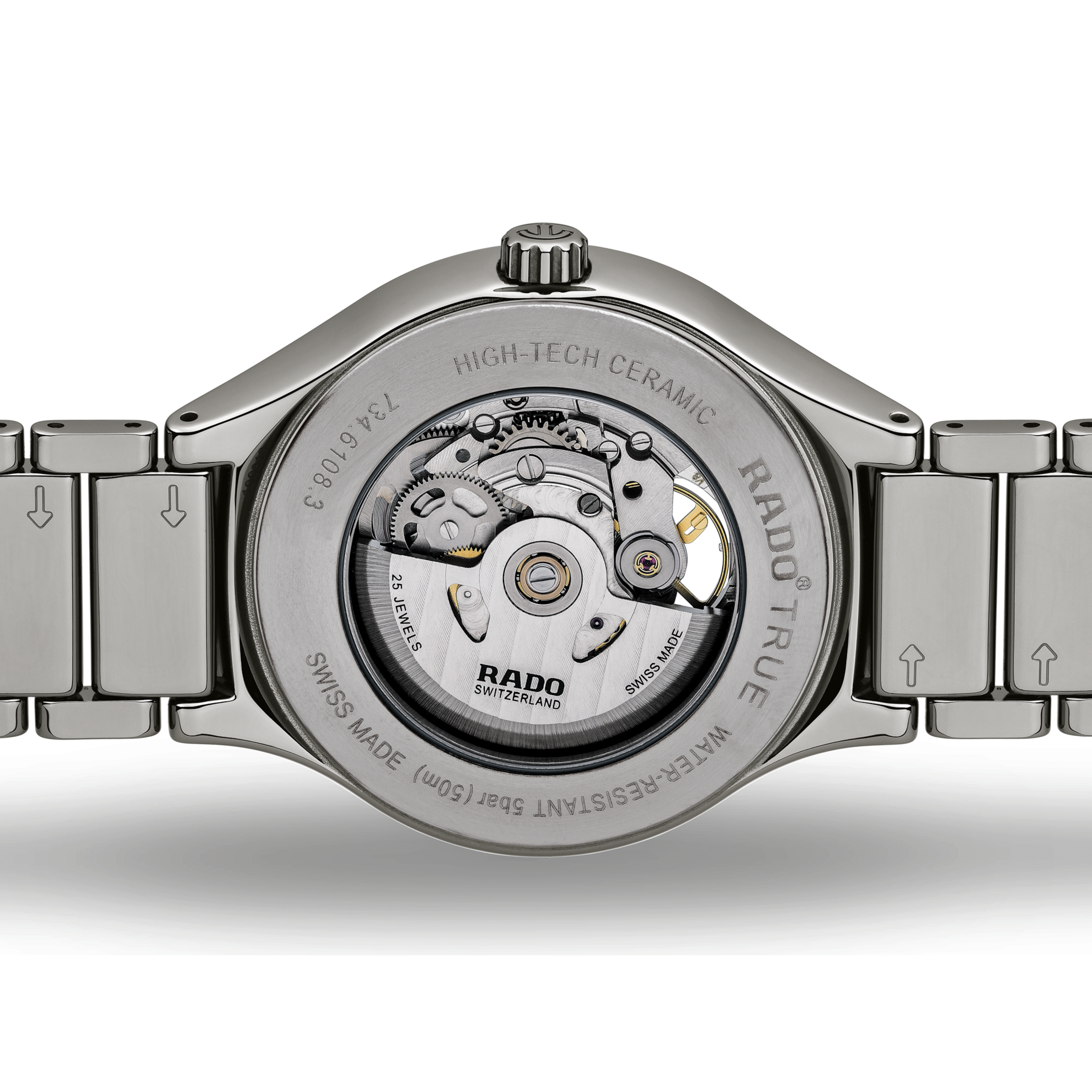 Rado True Secret Automatic Unisex Blue Diamond Dial Watch - Kamal Watch Company