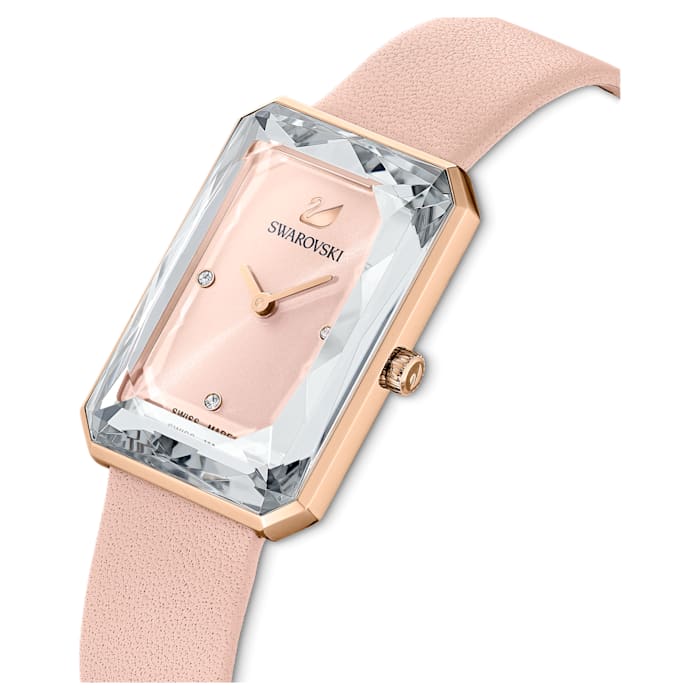 Swarovski Uptown watch Leather strap 5547719 - Kamal Watch Company