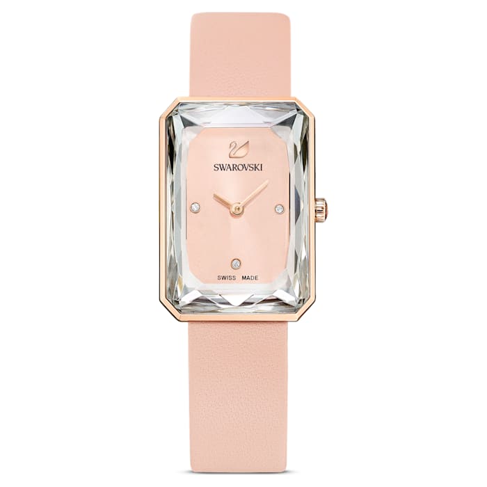 Swarovski Uptown watch Leather strap 5547719 - Kamal Watch Company