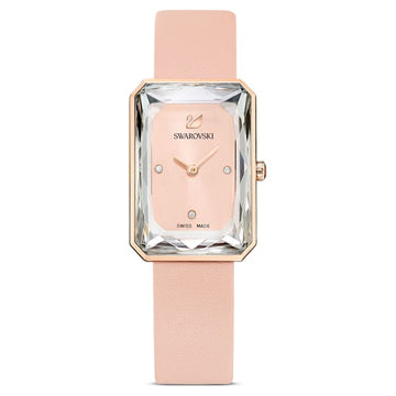 Swarovski Uptown watch Leather strap 5547719 - Kamal Watch Company