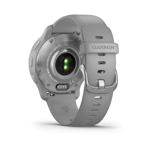 GARMIN Venu 2 Plus Silver with Powder Gray 010-02496-50 - Kamal Watch Company