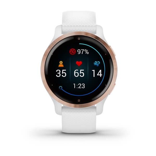 GARMIN Venu 2S Rose Gold Stainless Steel 010-02429-73 - Kamal Watch Company