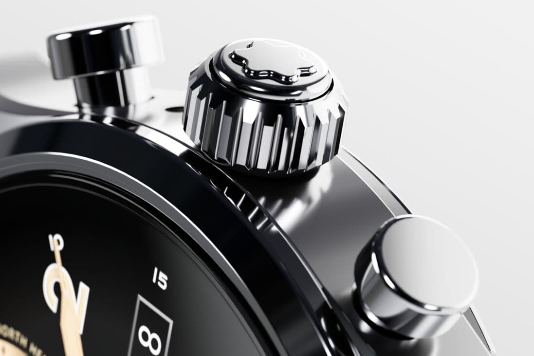 Montblanc Summit 3 Smartwatch - Black Titanium MB129267 - Kamal Watch Company