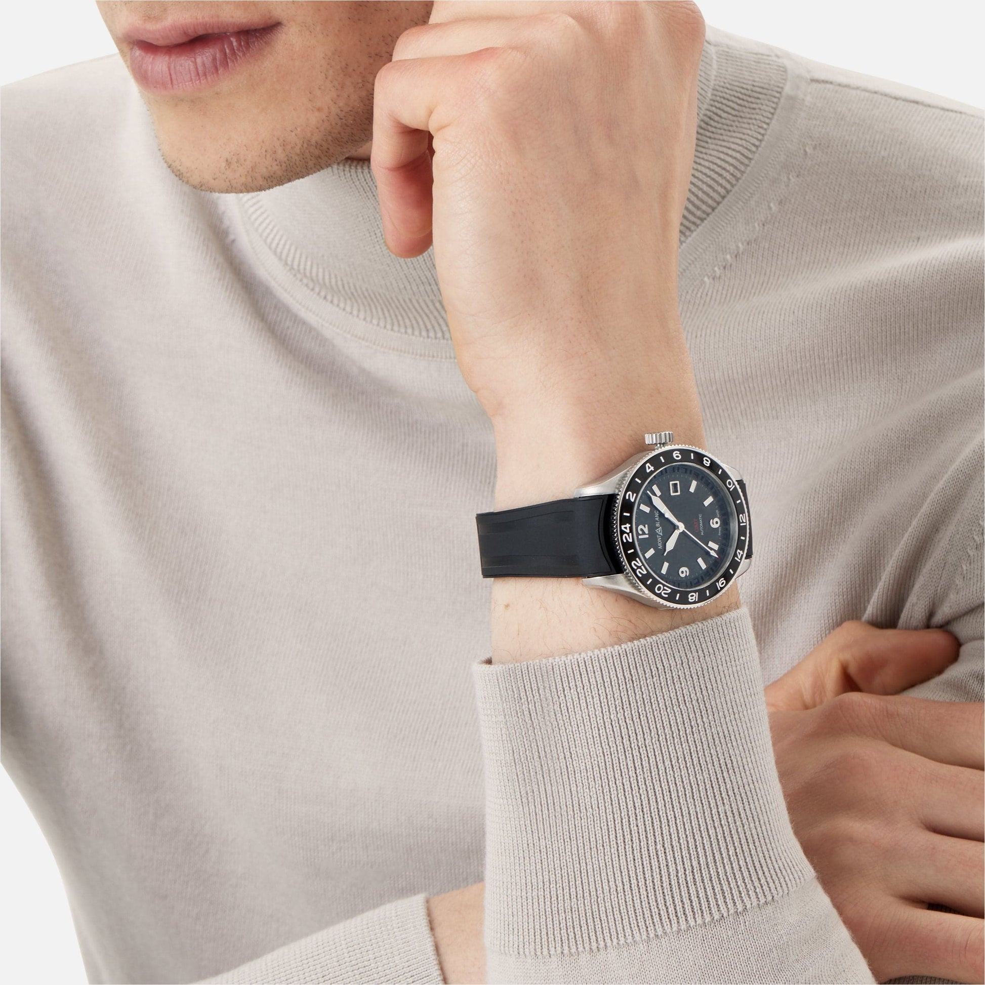 Montblanc 1858 GMT MB129766 - Kamal Watch Company